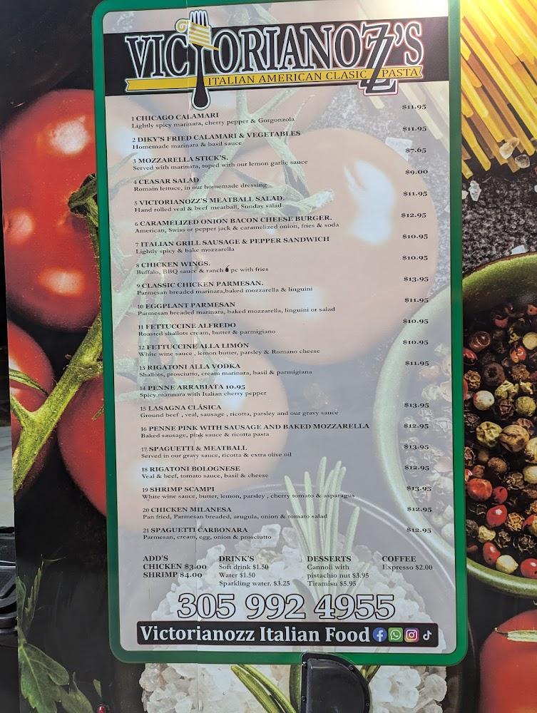Victorianozz Italian grill Menu image 3